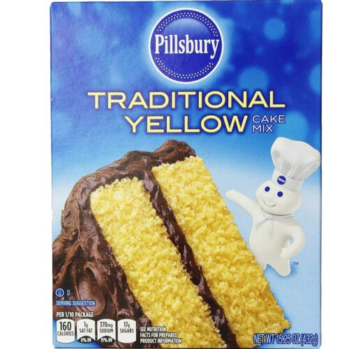 Mezcla para torta de vainilla PILLSBURY 432g