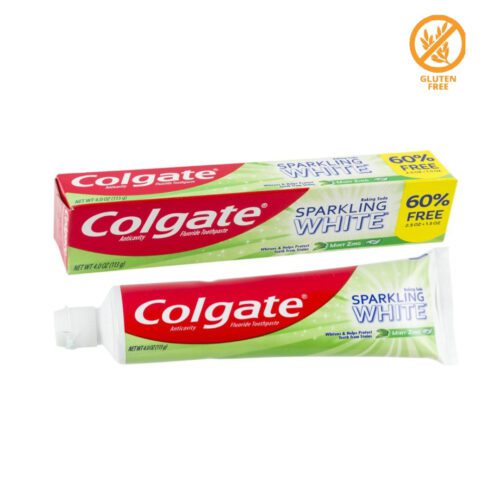 Pasta dental COLGATE sparkling white gel menta 113 gr