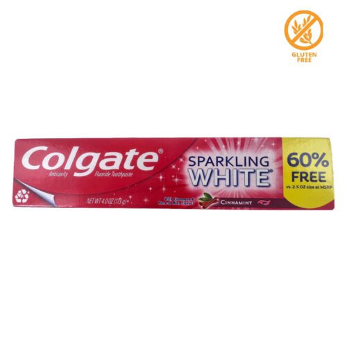 Pasta Dental COLGATE sparkling white cinnamon mint 113 gr