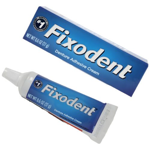 Pasta dental adhesiva FIXODENT 17g