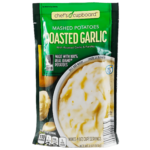 Pure de papas  CHEFS CUPBOARD con ajo 113gr