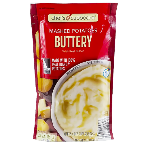 Pure de papas CHEFS CUPBOARD  con mantequilla 113 g