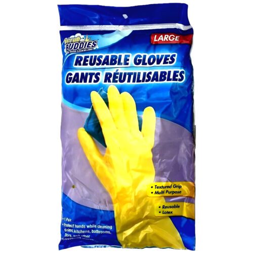 Guantes de latex SCRUB BUDDIES reutilizables talla L