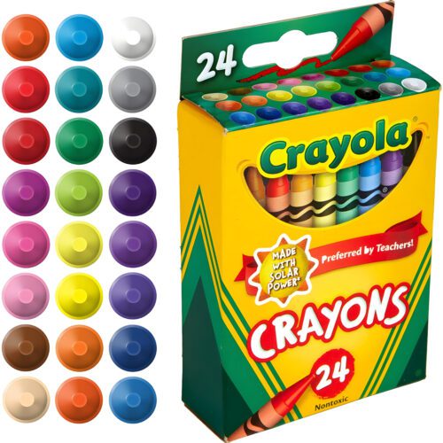 Creyones de cera CRAYOLA 24u