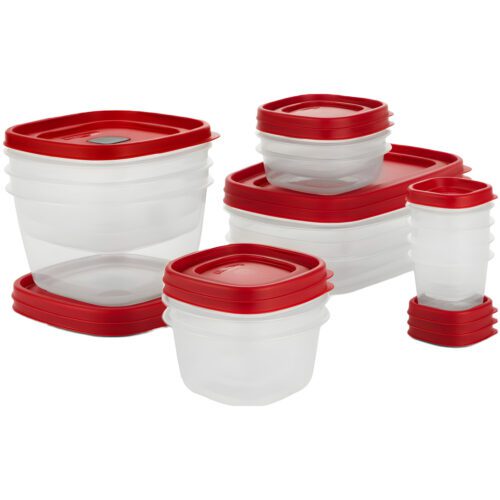 Contenedores RUBBERMAID easy find lids TR 26 pz (13 cont)
