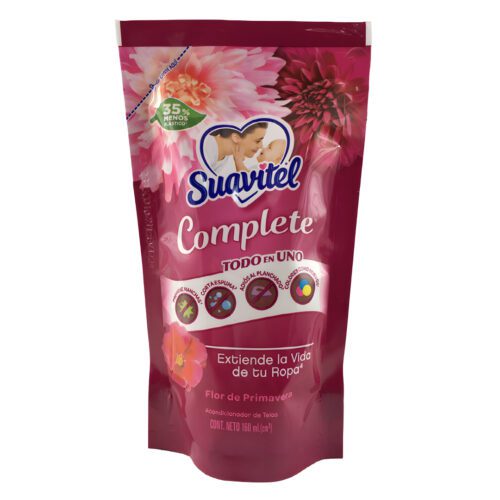 Suavizante liquido SUAVITEL fragancia flor de primavera 160ml