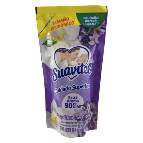 Suavizante liquido SUAVITEL aroma orquidea lavanda 180ml