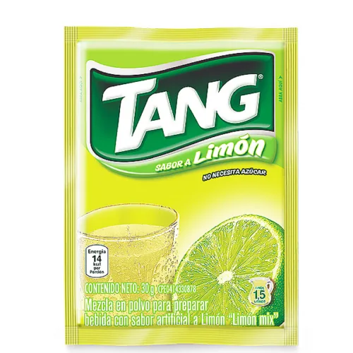 Bebida en polvo TANG sabor a limon  25g