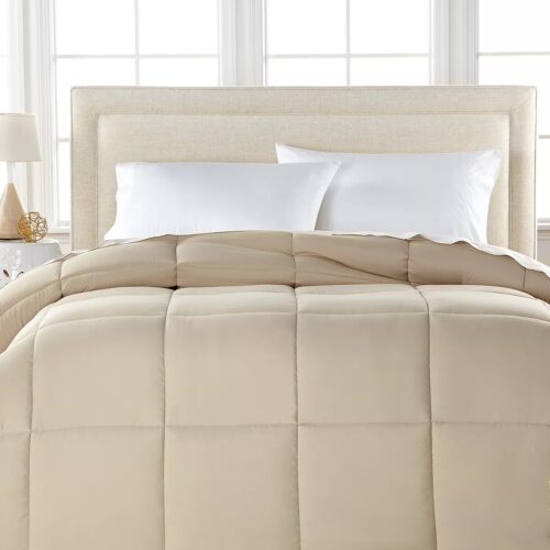 Edredon de microfibra ROYAL LUXE Caqui Full/Queen size