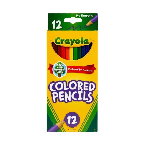 Creyones de madera CRAYOLA 12 unid