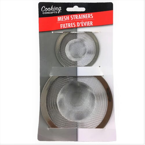 Kit filtro de fregadero de metal 2 pzs