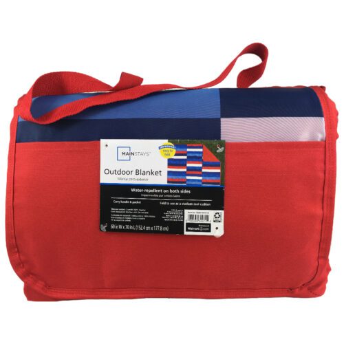 Esterilla playera mainstays roja/azul