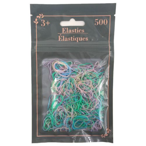 Liguitas elasticas colores pasteles 500 und