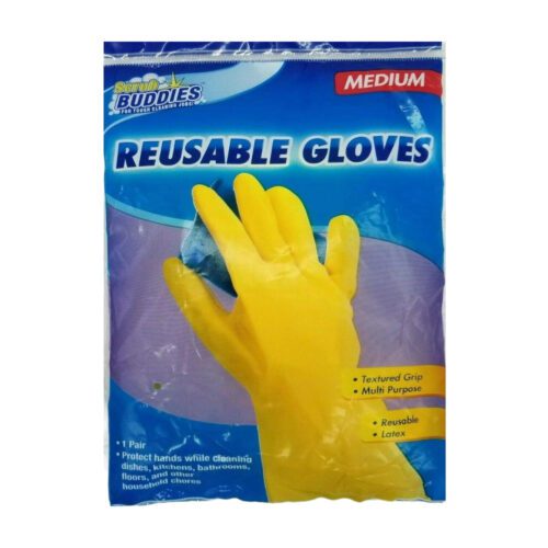 Guantes de latex SCRUB BUDDIES reutilizables talla M