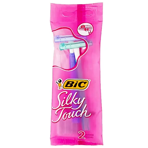 Afeitadoras BIC silky touch 2 hojillas 2und