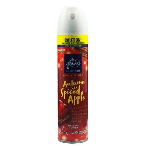 Ambientador GLADE spray spiced apple 235g.