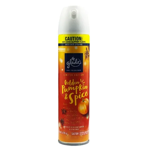 Ambientador GLADE spray pumpkin & spice 235g.