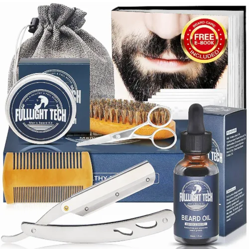 Kit de aseo y cuidado para barbas FULLIGHT TECH