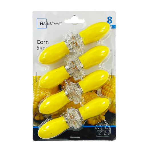 Set de pinchos para mazorcas MAINSTAYS 8 und
