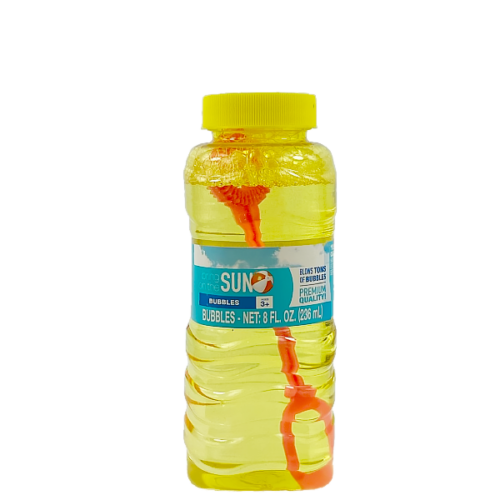 Juguete SUN burbujas amarillo 236ml