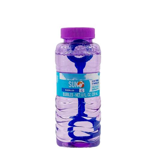 Juguete SUN burbujas morado 236ml