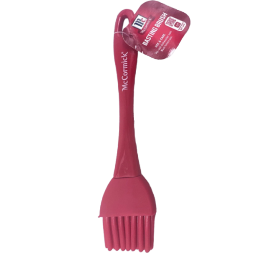 Brocha de silicon de cocina MC CORMICK rojo