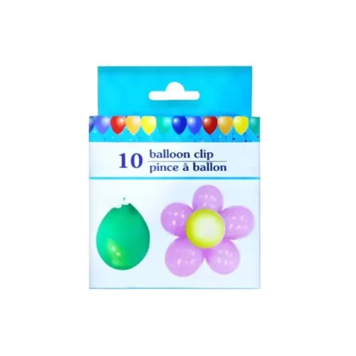 Clip para decorar globos 10 unid