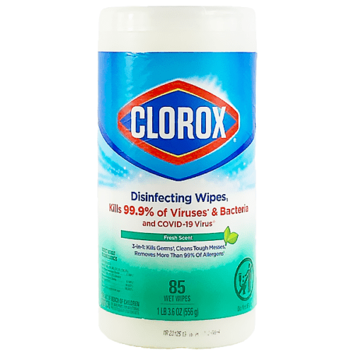 Toallas humedas desinfectantes CLOROX fresh scent 85 und