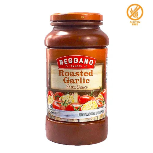 Salsa para pastas REGGANO ajo asado 680g