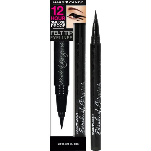 Delineador Marcador Ultra fino Hard Candy Negro 0.45g
