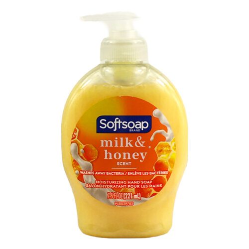 Jabon Liquido de manos SOFTSOAP Leche y Miel 221 mL