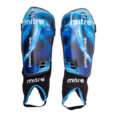 Espinillera MITRE azul talla adulto