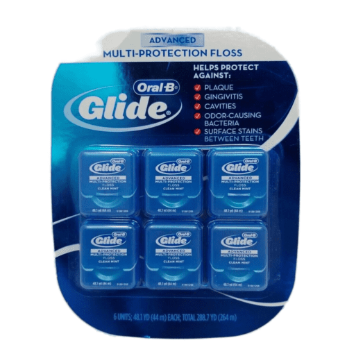 Set de hilo dental multiprotección ORAL B advanced  6und (44m c/u).