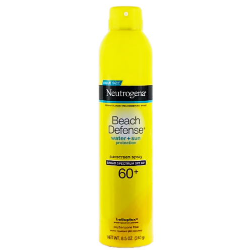 Protector solar en spray NEUTROGENA resistente al agua 60+ 240ml.