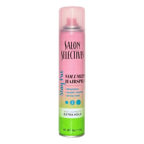 Fijador de cabello en spray SALON SELECTIVES extra fuerte 113g