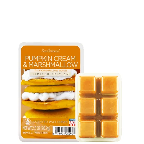 Cera aromatica SCENTSATIONALS pumpkin cream & marshmallow 70.9g