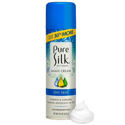 Espuma de Afeitar Pure Silk Piel Seca 269 g