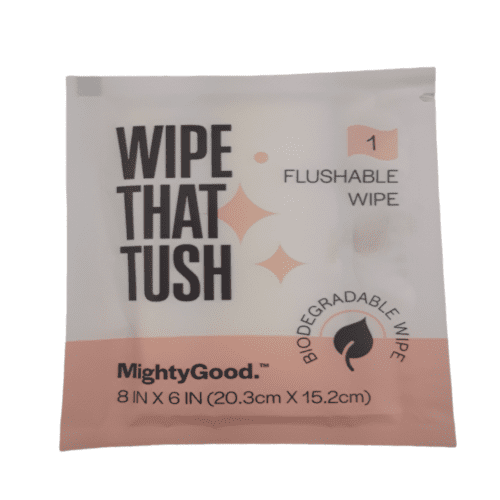 Toallas húmedas MIGHTY GOOD en empaque individual 1und