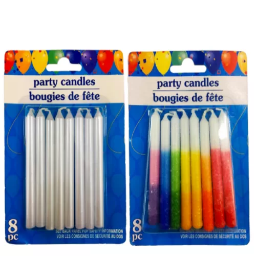 Velas de cumpleaños 8 und