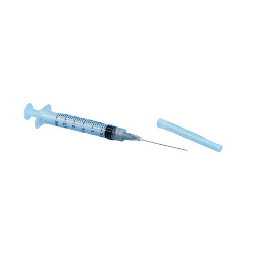 Jeringa 3ml/cc con aguja 22gx1