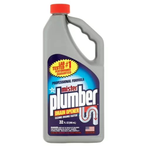 Destapador de drenajes y tuberias MISTER PLUMBER  946ml.