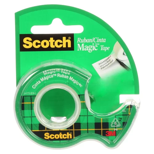 Cinta plastica SCOTCH magic 1 unid