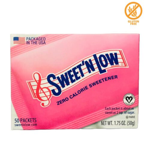 Edulcorante SWEET N LOW sin calorías 50 sobres.