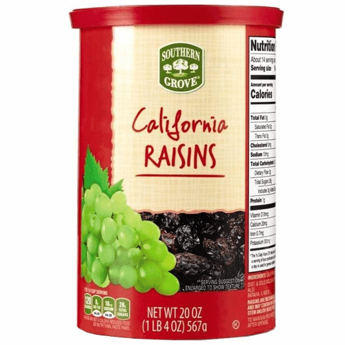 Pasas california SOUTHERN GORVE pote 563g.