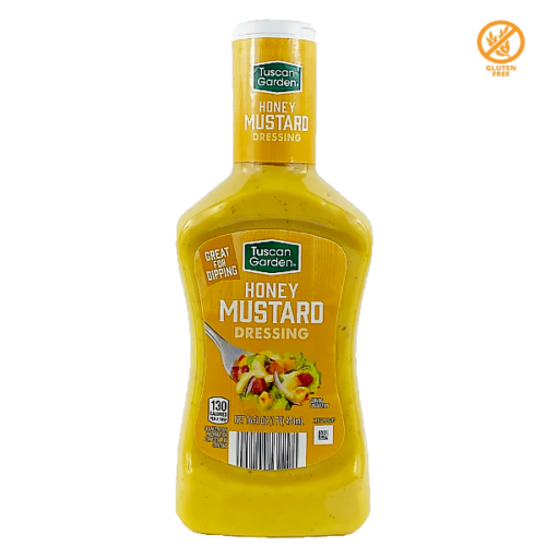 Aderezo para ensaladas TUSCAN GARDEN mostaza miel 473ml.