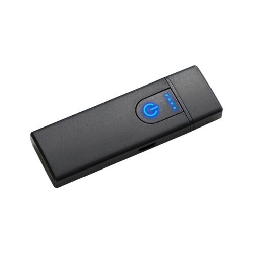 Encendedor electrónico con sensor táctil recargable USB color negro
