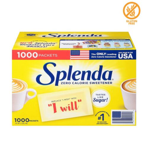 Sobres de edulcorante cero calorías Splenda 1.000 unidades