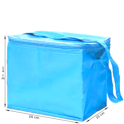 Bolso térmico porta almuerzo JOT azul