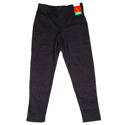 Leggin para niña color negro talla 8