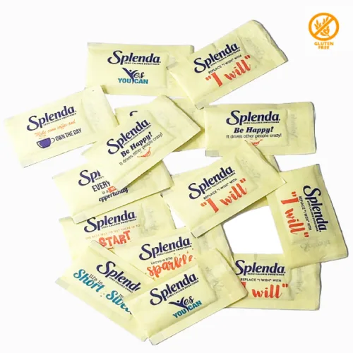 Sobres de edulcorante cero calorías SPLENDA 40und. reempacado